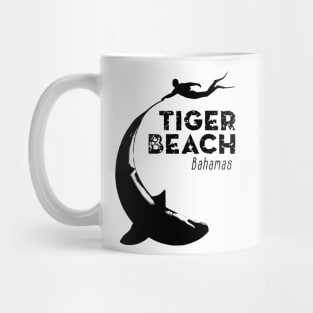 Shark Diving - Tiger beach, Bahamas Mug